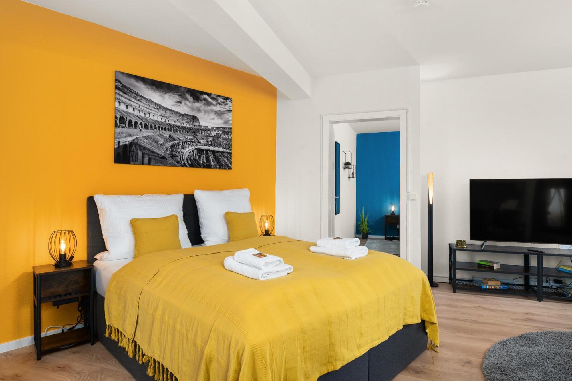 Free Living - City Design Apartments, Zentrum, Outlet, Balkon, Kueche Wolfsburg Eksteriør bilde