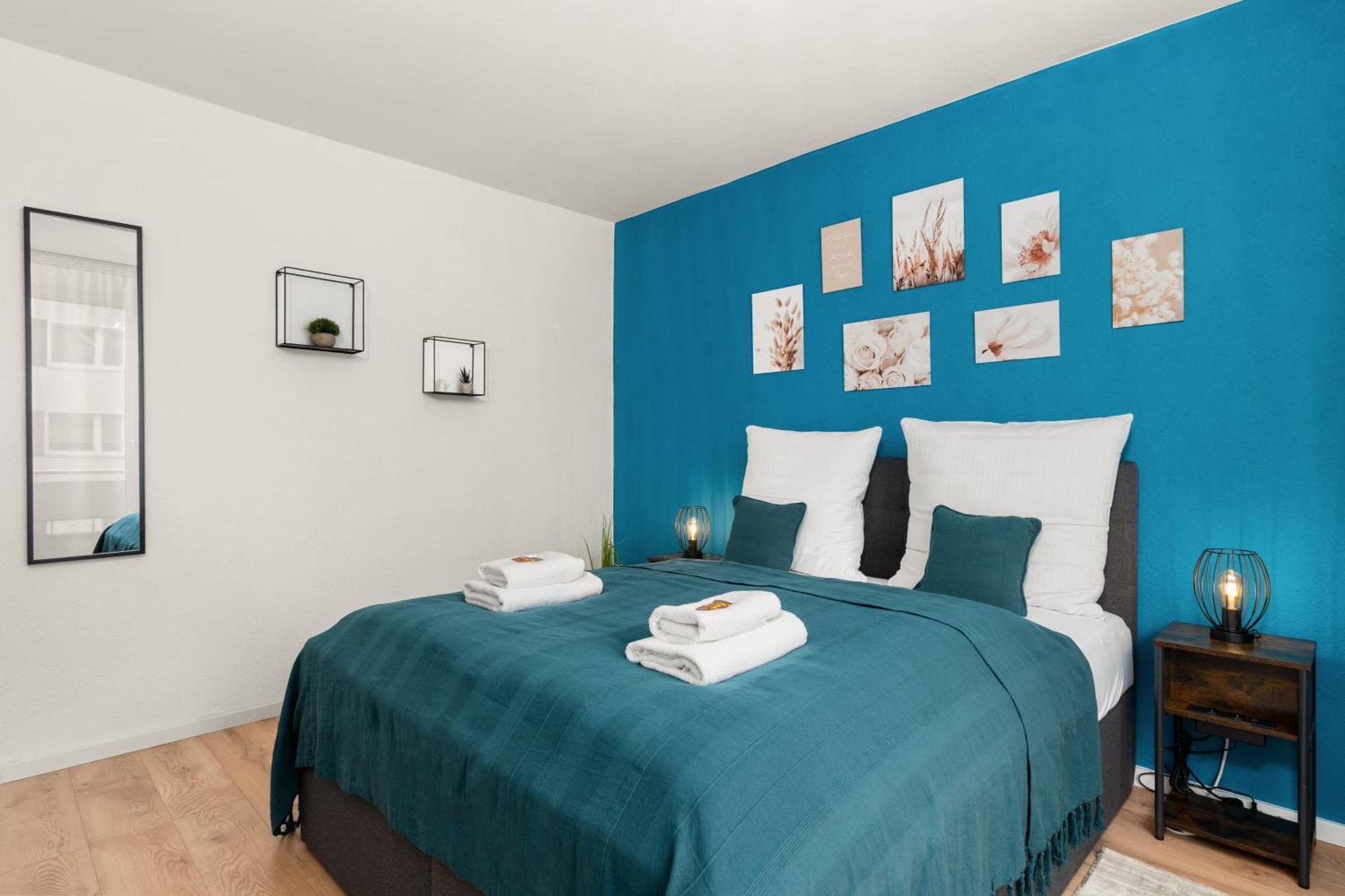 Free Living - City Design Apartments, Zentrum, Outlet, Balkon, Kueche Wolfsburg Eksteriør bilde