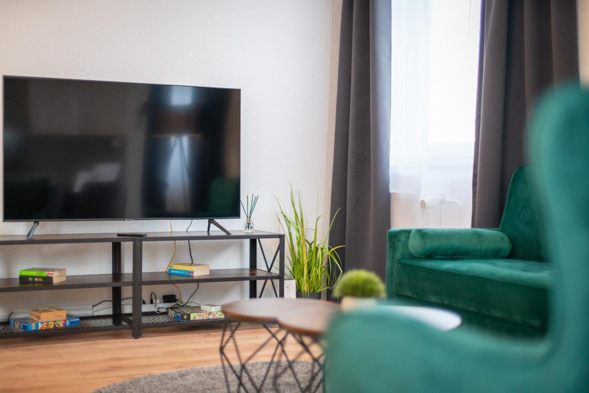 Free Living - City Design Apartments, Zentrum, Outlet, Balkon, Kueche Wolfsburg Eksteriør bilde