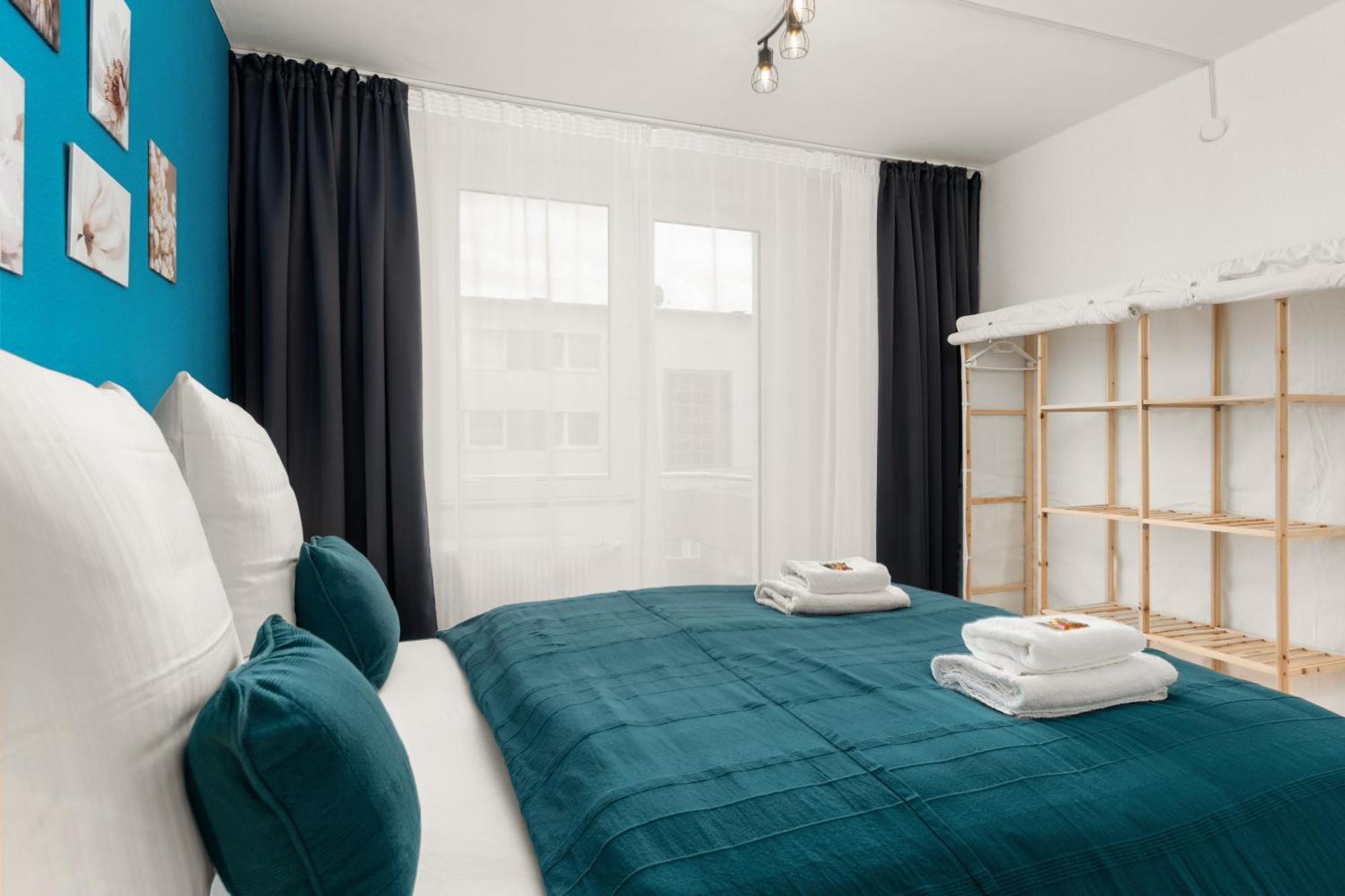 Free Living - City Design Apartments, Zentrum, Outlet, Balkon, Kueche Wolfsburg Eksteriør bilde