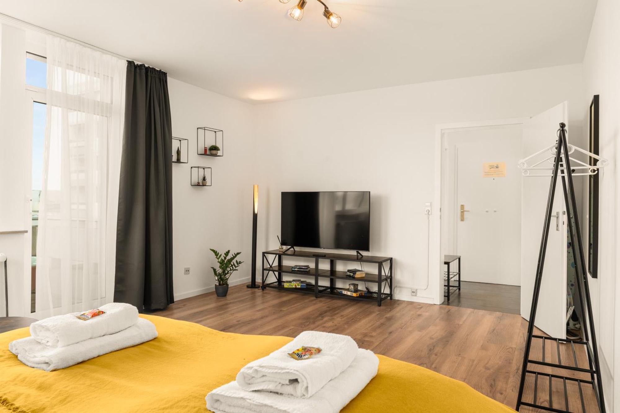 Free Living - City Design Apartments, Zentrum, Outlet, Balkon, Kueche Wolfsburg Eksteriør bilde