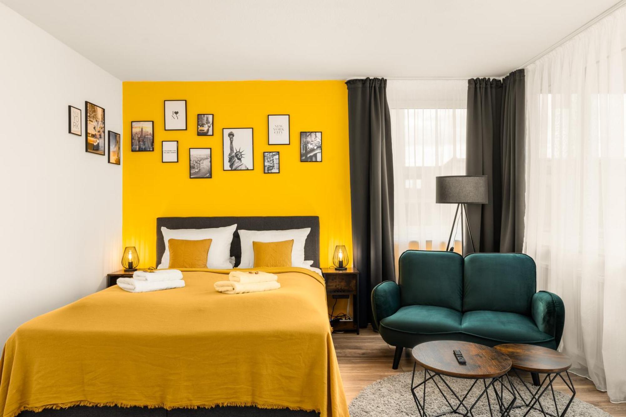 Free Living - City Design Apartments, Zentrum, Outlet, Balkon, Kueche Wolfsburg Eksteriør bilde